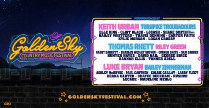GoldenSky Country Music Festival Announces 2024 Lineup With Keith Urban, Thomas Rhett, Luke Bryan & More