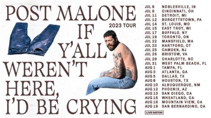 Post Malone Announces New Full-Length Album & The ‘If Y’all Weren’t Here, I’d Be Crying’ Tour