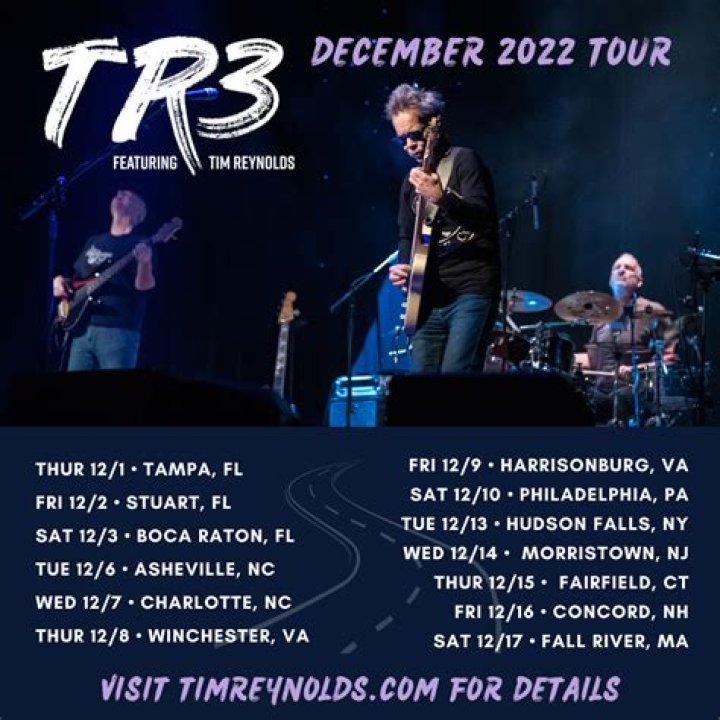 TR3 Featuring Tim Reynolds Announces New Album And 2024 Tour